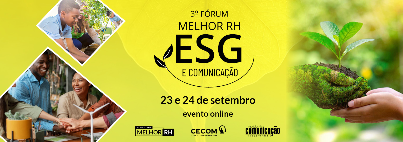 3º Fórum Melhor RH ESG e Comunicação