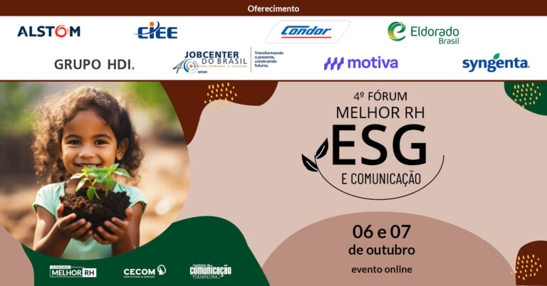 4º Fórum Melhor RH ESG e Comunicação