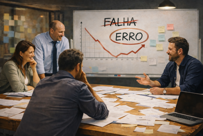 Falar sobre o que não deu certo muda a forma como empresas aprendem, inovam e constroem confiança com seus colaboradores